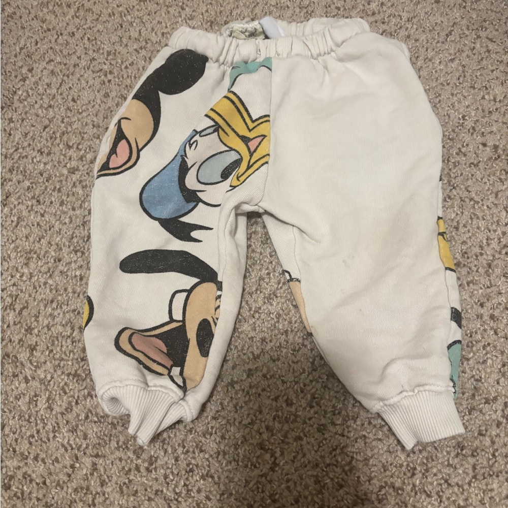 Disney Mickey Mouse and pals Zara pants